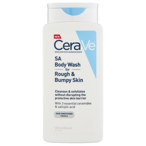 CeraVe SA Body Wash For Rough & Bumpy Skin 296ml