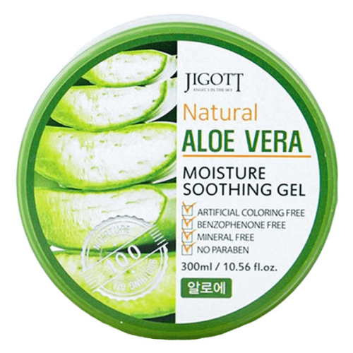 JIGOTT Natural Aloe Vera Moisture Soothing Gel 300ml