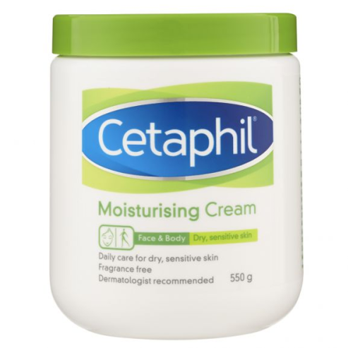 Cetaphil Moisturising Cream Dry, Sensitive Skin 550g