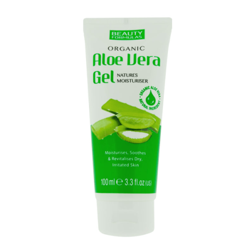 Beauty Formulas Organic Aloe Vera Gel 100ml