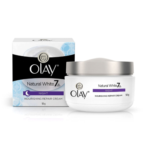 Olay Natural White 7 in One Night Cream 50g