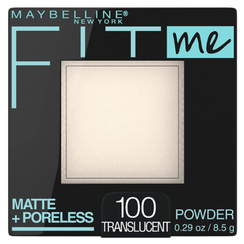 Maybelline Fit Me Matte + Poreless Pressed Powder- 100 Translucent