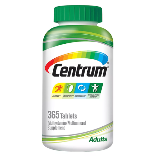 Centrum Adult Multivitamin/Multimineral with Antioxidants, Zinc and B Vitamins 365 Tablets