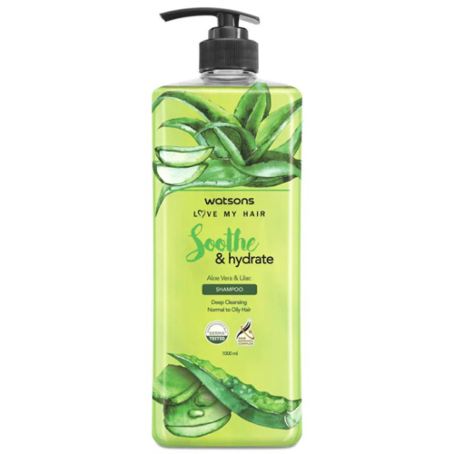 Watsons Aloe Vera&Lilac Shampoo 1000ml.