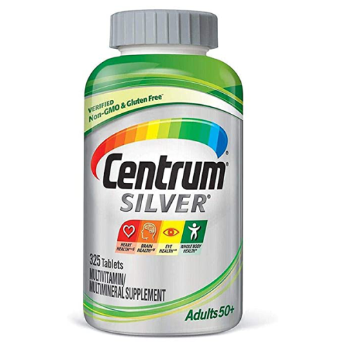 Centrum Silver Multivitamin 50+ Multivitamin/Multimineral 325 Tablets