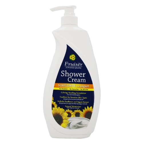 Fruisër Shower Cream Sunflower with Yougurt 1000ml