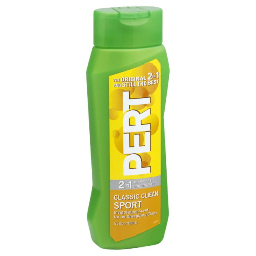 PERT 2 IN 1, Shampoo and Conditioner Classic Clean Sport, 13.5 oz,