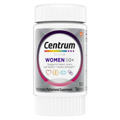 Centrum Silver Women 50+ Multivitamin/Multimineral 100 Tablets