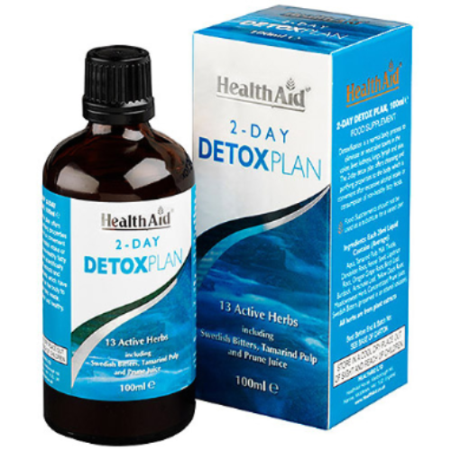 HealthAid 2 Day Detox Plan – 13 Active Herbs – 100ml liquid