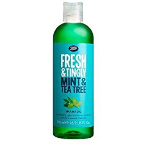 Boots Fresh Teatree & Mint Shampoo 500ml