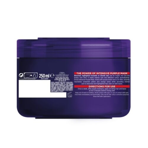 L’Oreal Paris Elvive Colour Protect Purple Intensive Mask 250ml