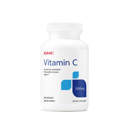 GNC Vitamin C Capsules 500 Mg-180 Capsules