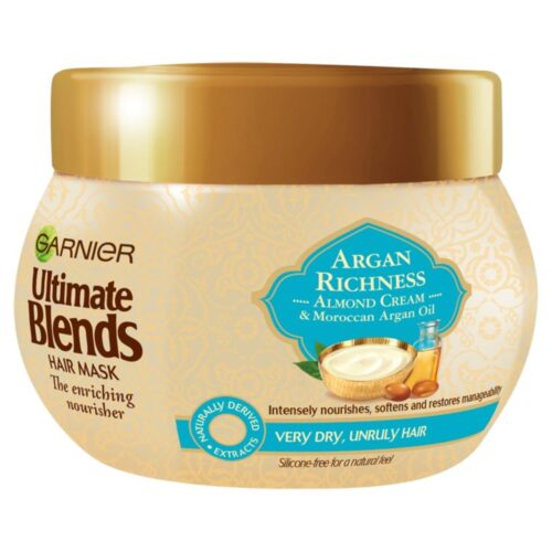 Garnier Ultimate Blends Argan Oil & Almond Cream Dry Hair Treatment Mask 300ml