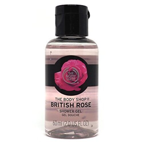 The Body Shop British Rose Petal Soft Shower Gel Travel Size 60ml