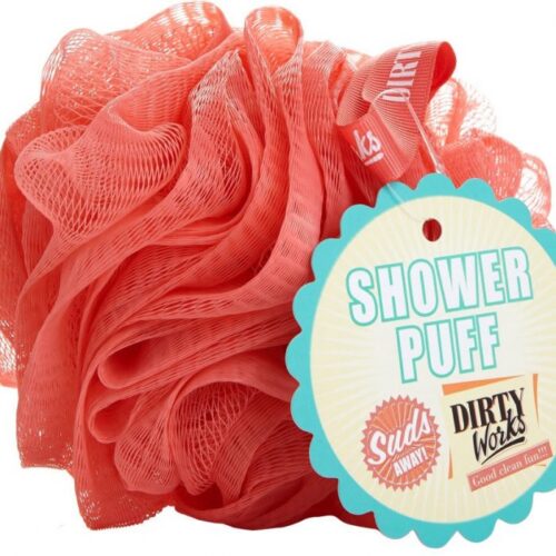 Dirty Works Shower Puff