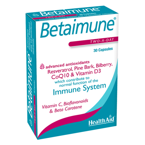 HealthAid Betaimune Immune Protection Antioxidants 30 Capsules