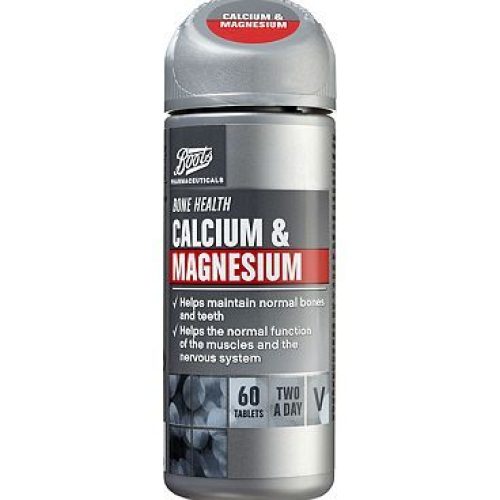 Boots Calcium + Magnesium-60 Tablets