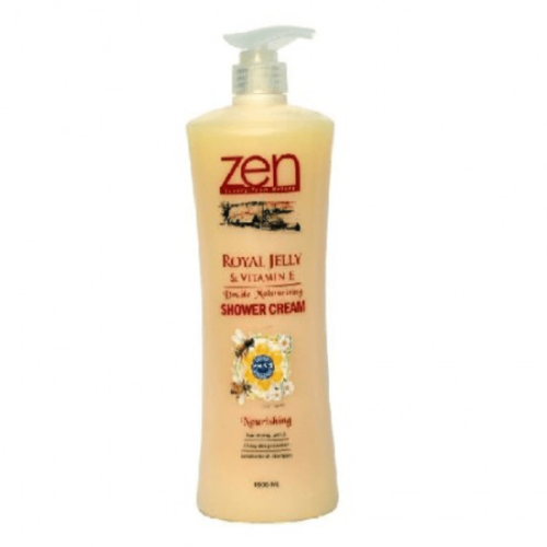 Zen Royal Jelly & Vitamin E Moisturizing Shower Cream – 1000ml