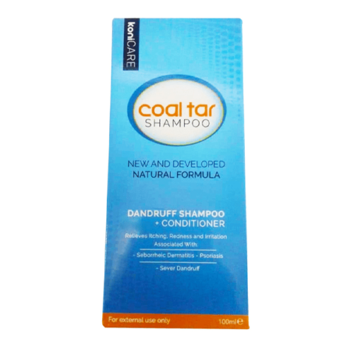 KoniCare, Coal Tar Dandruff Shampoo New Formula- 100 ml