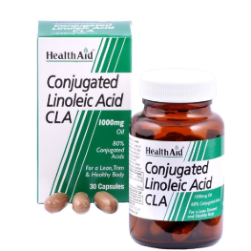 HealthAid Conjugated Linoleic Acid – CLA – 30 x 1000mg Oil Capsules