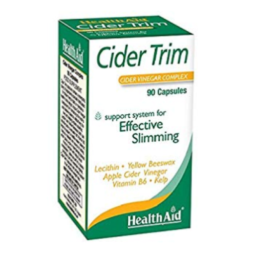 HealthAid Cider Trim – Apple Cider Vinegar – 90 Capsules