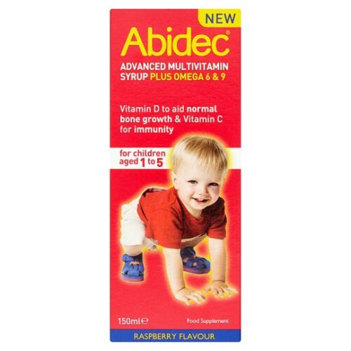 Abidec Advanced Multi Vitamins Syrup Plus Omega 150Ml