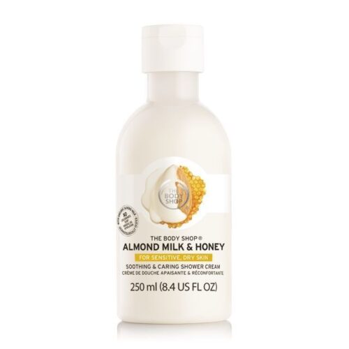 The Body Shop Almond Milk & Honey Soothing & Caring Shower Cream 250ml