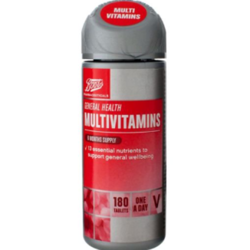 Boots Multivitamins – 180 Tablets