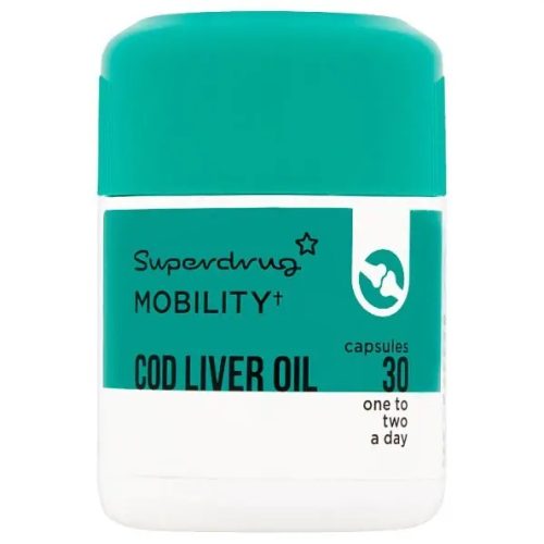 Cod Liver Oil with Vitamins A and D for mobility and jointcare 30