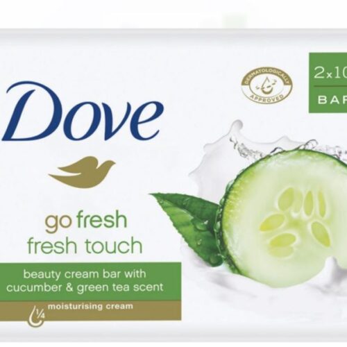 Dove Go Fresh Fresh Touch Beauty Cream Soap Bars 2x100g