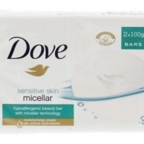 Dove Pure And Sensitive Bar Soap 2X100g