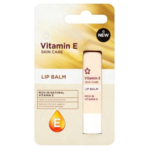 Superdrug Vitamin E Lip Balm Stick 4.8g