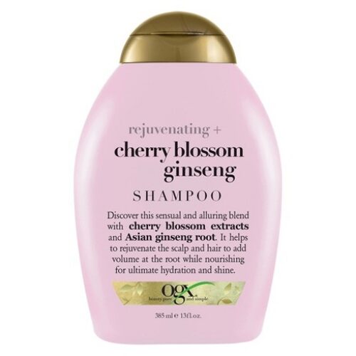 OGX Rejuvenating Cherry Blossom Ginseng Shampoo 385ml