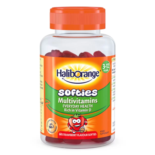 HalibOrange Softies Strawberry Multivitamins 60 Softgels