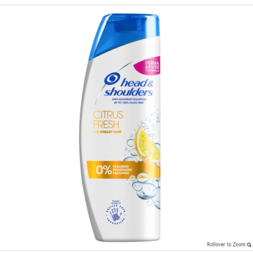 Head & Shoulders Citrus Fresh Anti Dandruff Shampoo 250ml