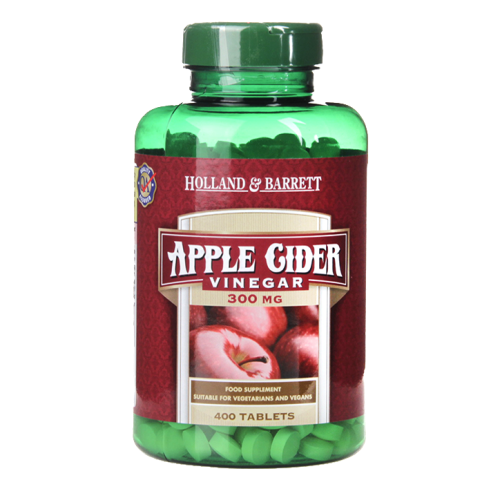 Holland & Barrett Apple Cider Vinegar 300mg 400 Tablets