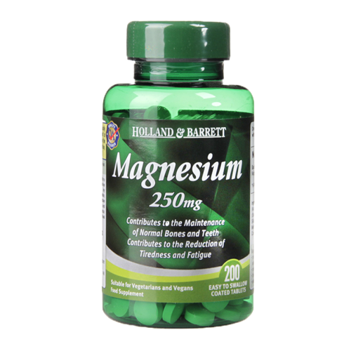 Holland & Barrett Magnesium 200 Tablets 250mg