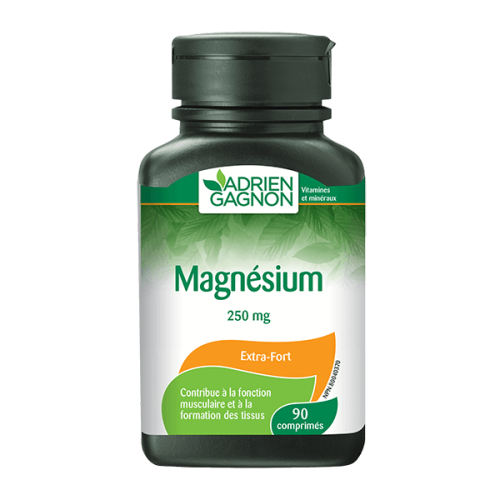 Adrien Gagnon Magnesium 250mg 90 Tablets