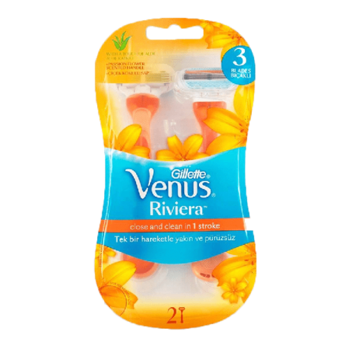 Gillette Venus Riviera Disposable Razor 2 Pack