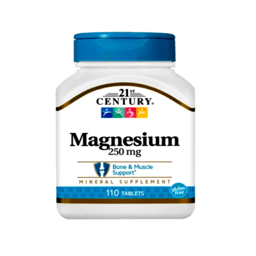 21st Century Magnesium 250mg 110 Tablets