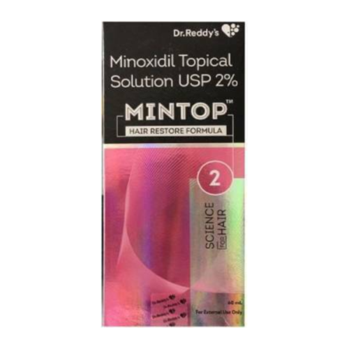 Dr.Reddy’s MINTOP Hair Fall Solution 2% – 60ml FS