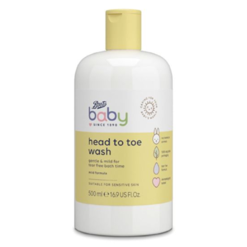 Boots Baby Head to Toe wash-500ml