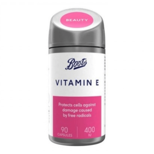 Boots Vitamin E For Beauty-90 Capsules