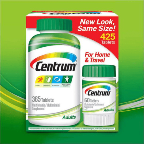 Centrum Adults Multivitamin 425 Tablets