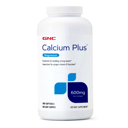 GNC Calcium Plus® Magnesium-180 Softgels