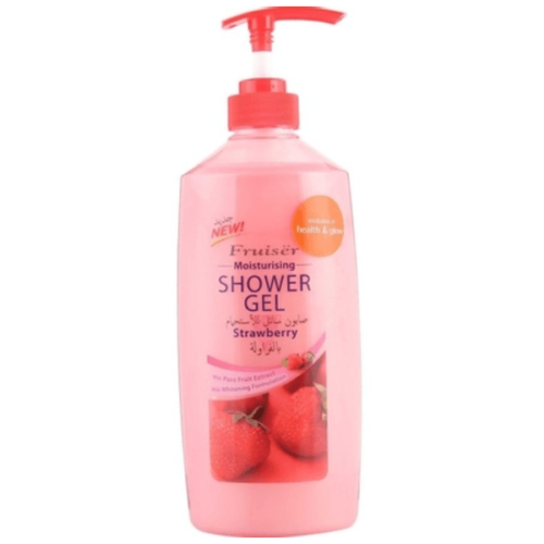 Fruiser Moisturising Shower Gel Strawberry 800 ml