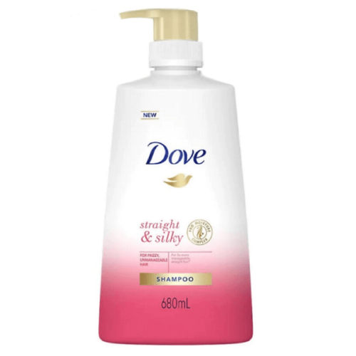 Dove Shampoo Straight & Silky 680ml