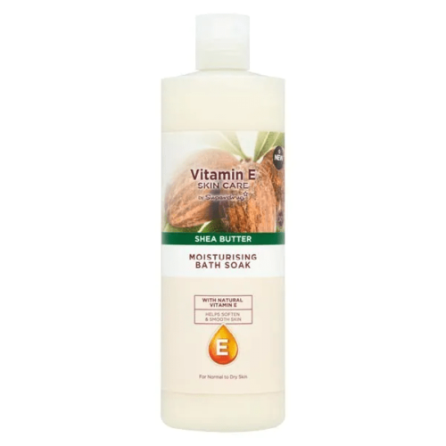 Superdrug Vitamin E Moisturising Bath Soak Shea Butter 500ml