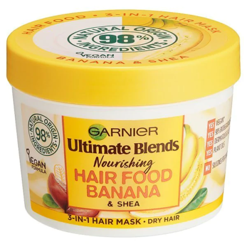 Garnier Ultimate Blends Hair Food Banana Hair Mask 390ml