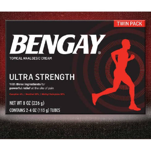 Bengay Ultra Strength Pain Relieving Cream 4oz (2 Tubes) 226g